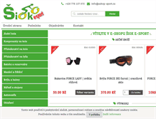 Tablet Screenshot of eshop-sport.cz